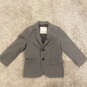 Zara Boys Basic Suit Jacket Size 4